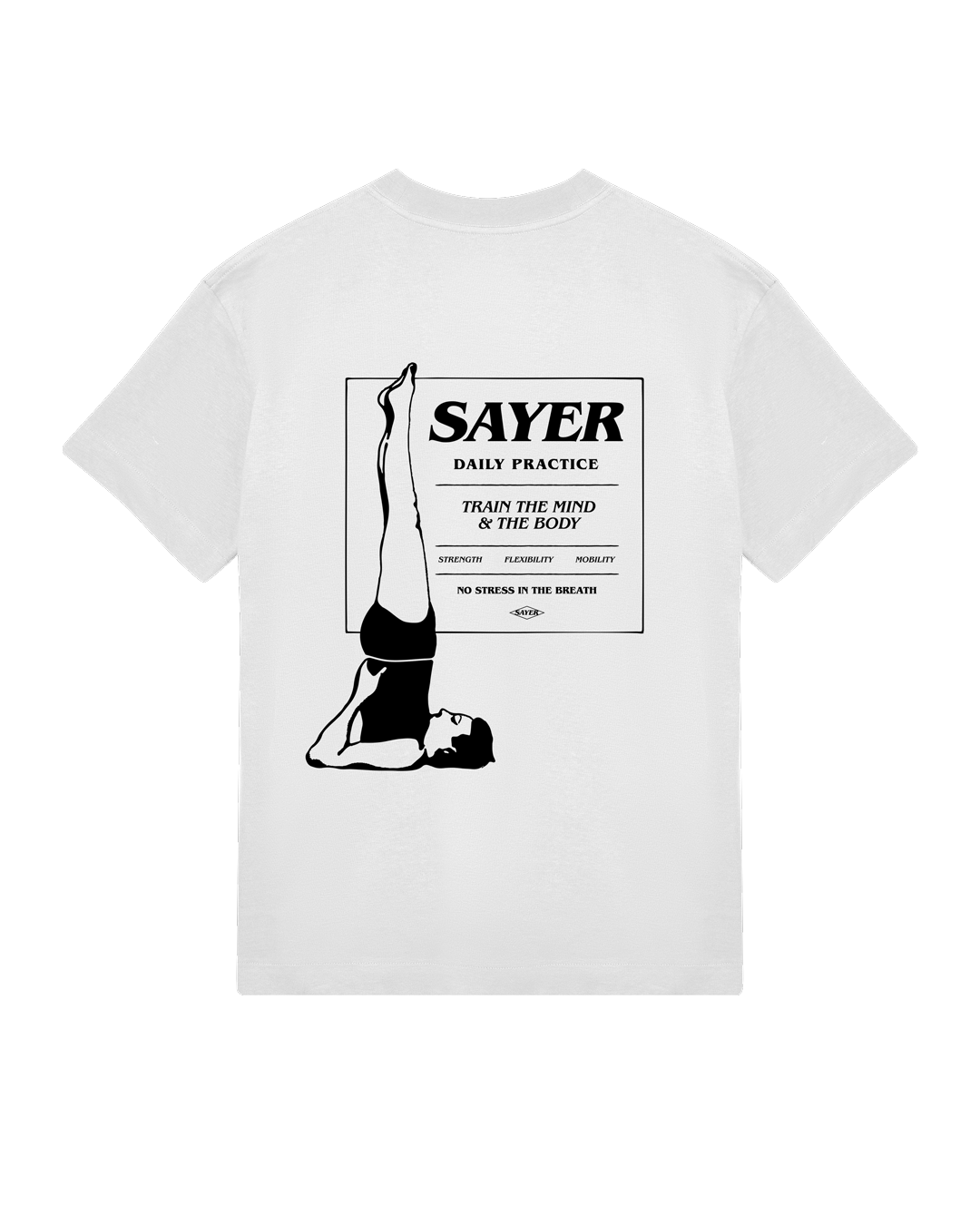 Mens Daily Practice Tee - White
