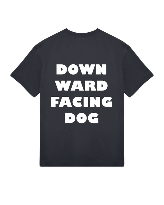 Statements - Mens Downward Dog Tee - Black