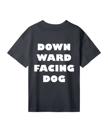 Statements - Womens Downward Dog Tee - Black