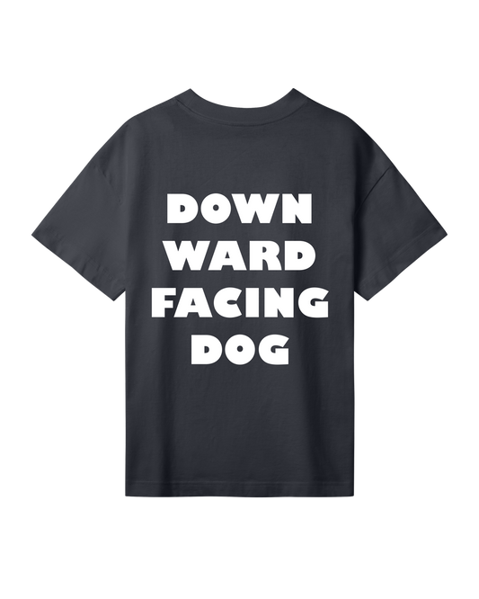 Statements - Womens Downward Dog Tee - Black