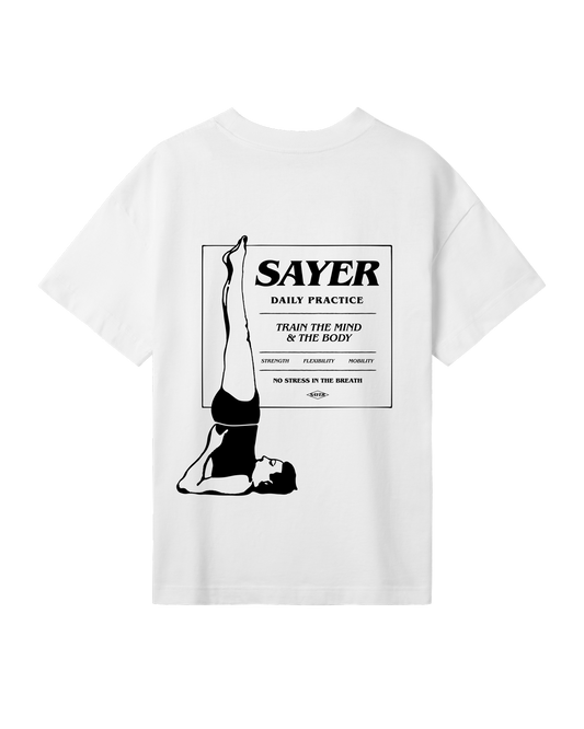 Womens Daily Practice Tee - White
