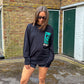 Unisex World Peace Long Sleeve Tee - Black