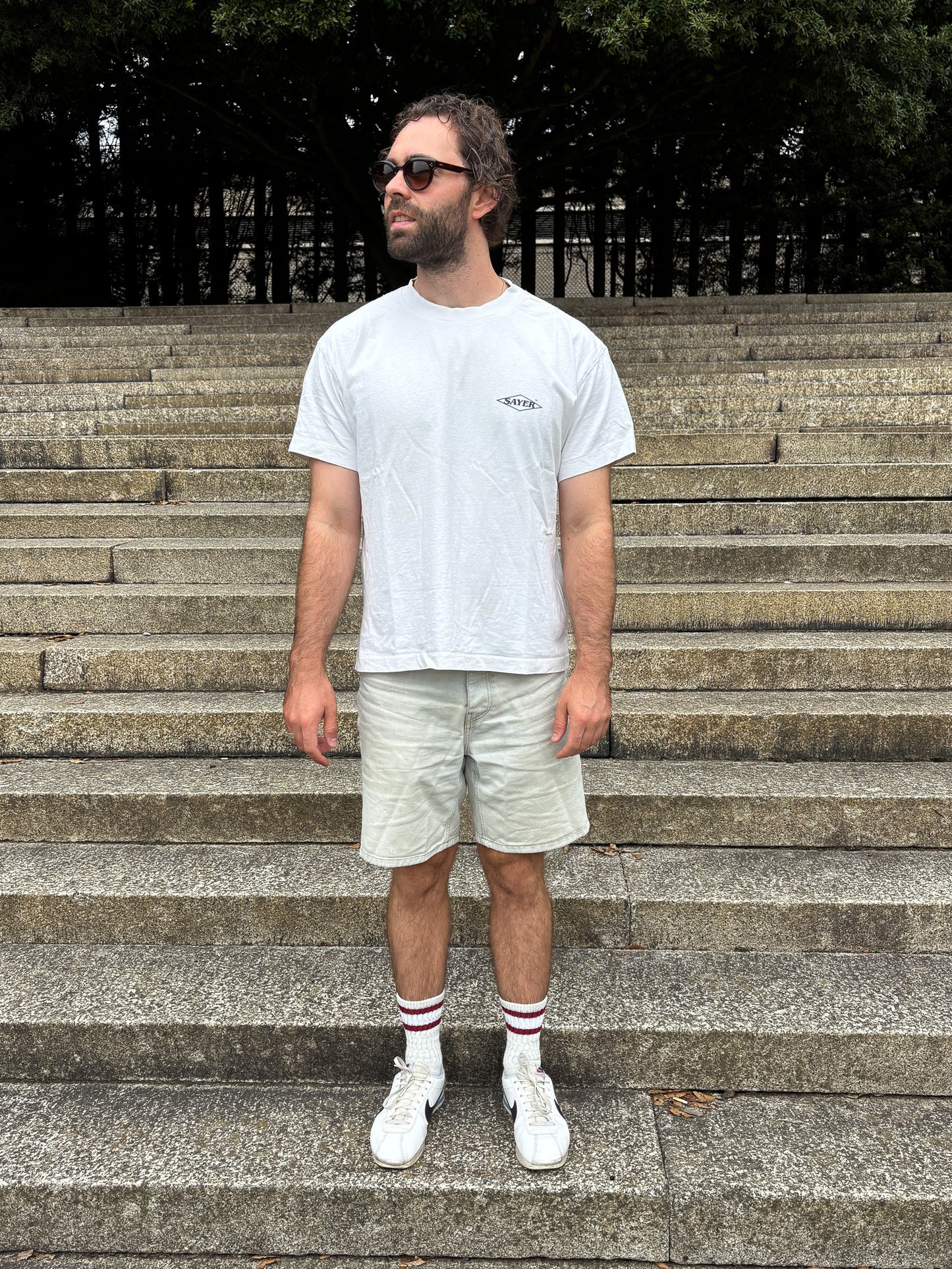 Mens Daily Practice Tee - White