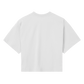 Womens Mind-Body Connection Crop Tee - White