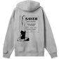 Unisex Oversized Daily Practice Hoodie - Grey