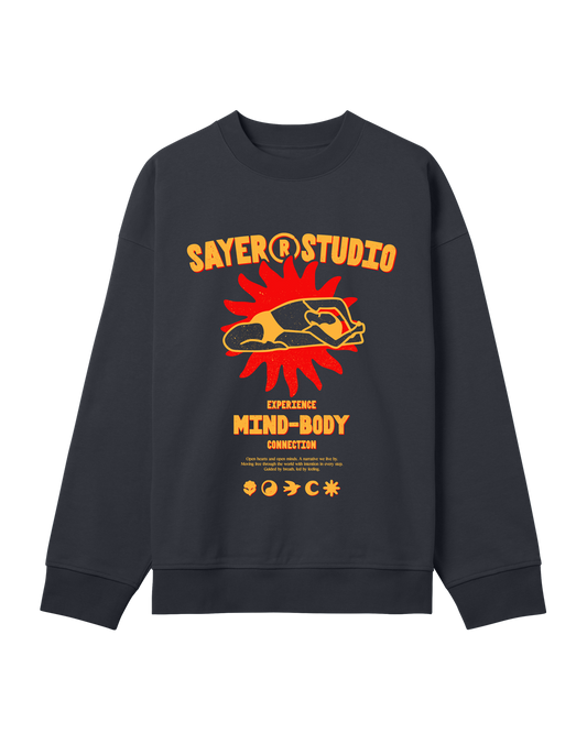 Mens Mind-Body Crewneck - Black