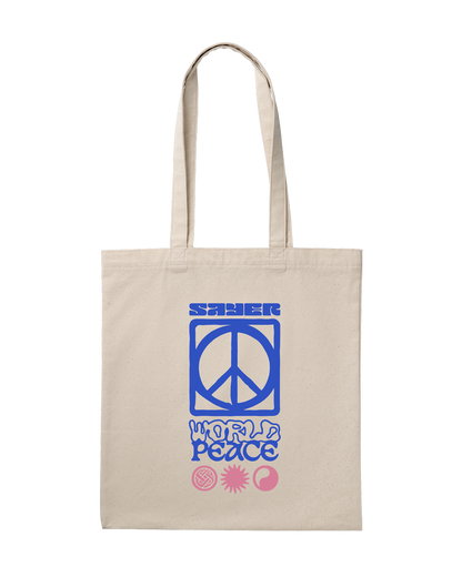 World Peace Tote - Natural