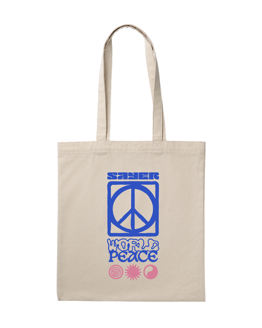 World Peace Tote - Natural