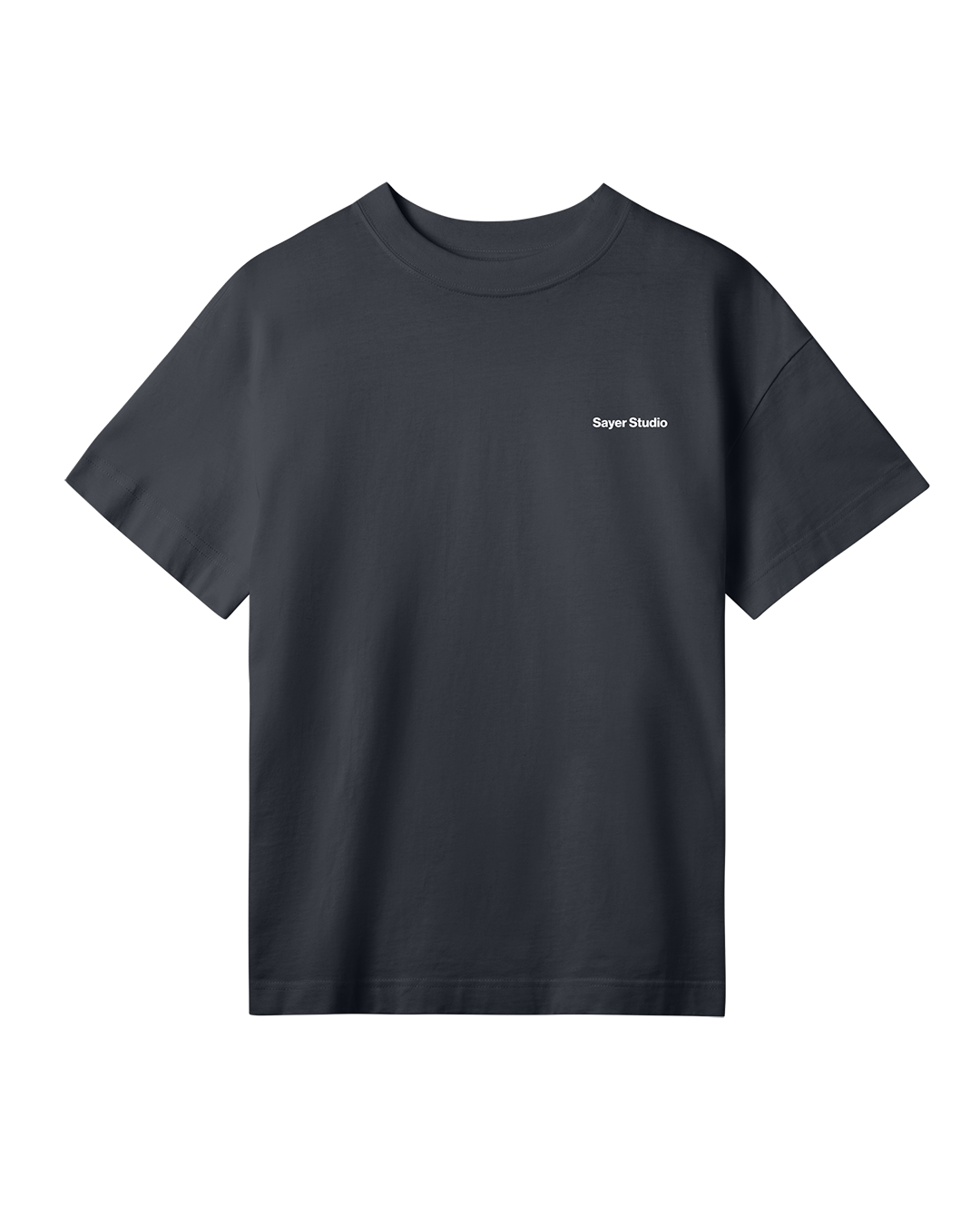 Womens Healing with Sound Tee Black with White Print