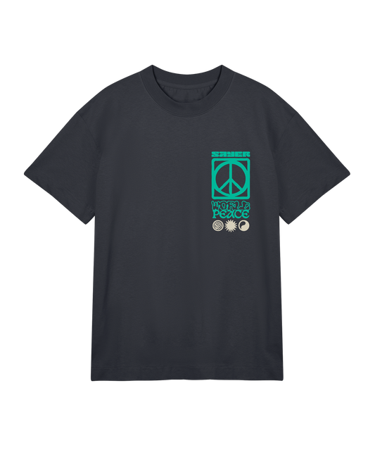 Mens World Peace Tee - Black