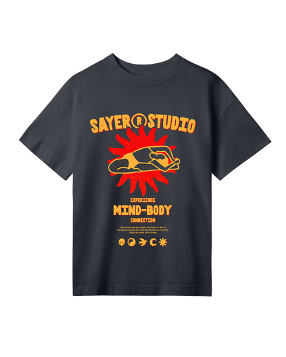 Womens Mind-Body Connection Tee - Black