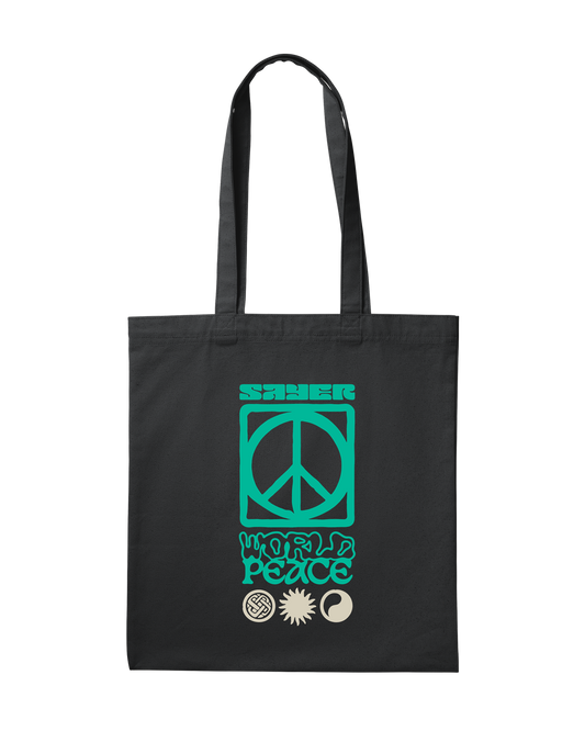 World Peace Tote - Black