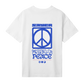 Womens World Peace Tee - White