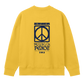 Womens World Peace Crewneck - Yellow